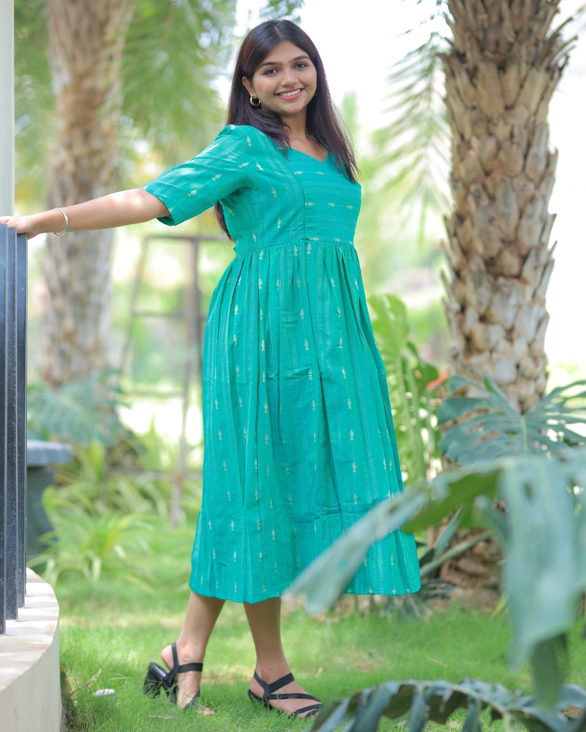 Aarani_arrow | Maternity Maxi with Lining