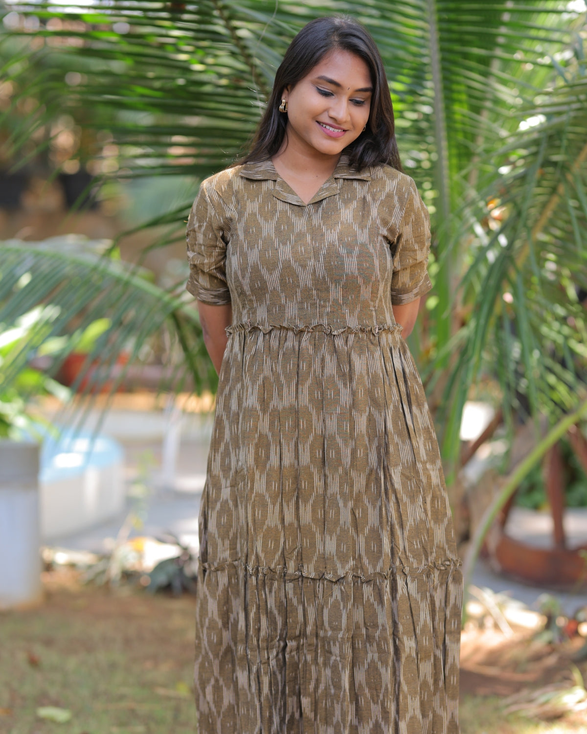 Ara-Ikkat | Maternity Kurti