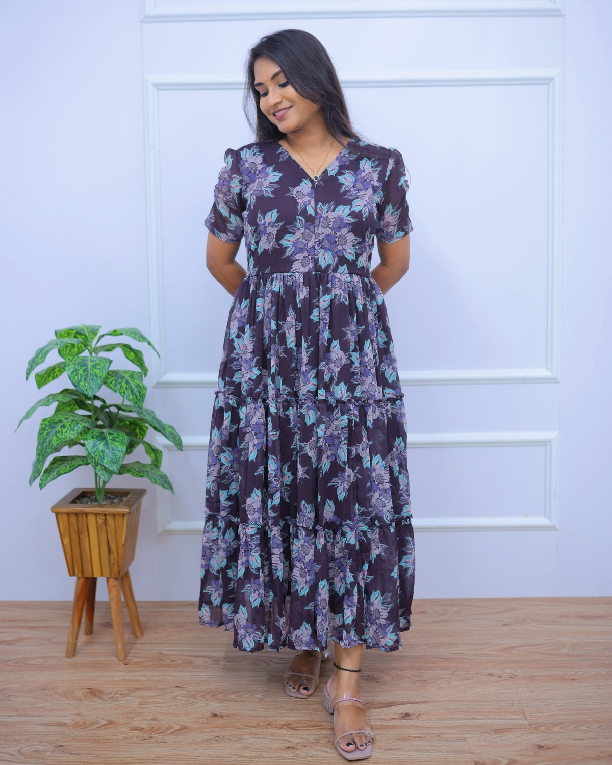 Deepa | Maternity Kurti with Lining [CENTER ZIP]