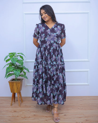 Deepa | Maternity Kurti with Lining [CENTER ZIP]