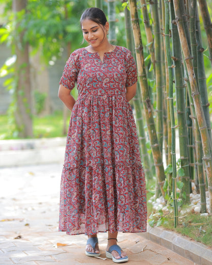 Aaravi | Maternity Maxi with Lining