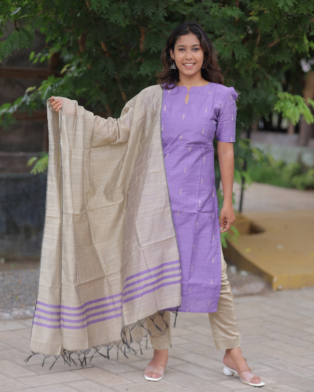 Vino | Maternity Kurti with Lining [TOP + PANT + DUPATTA]- DISPATCH DATE - SEP 15