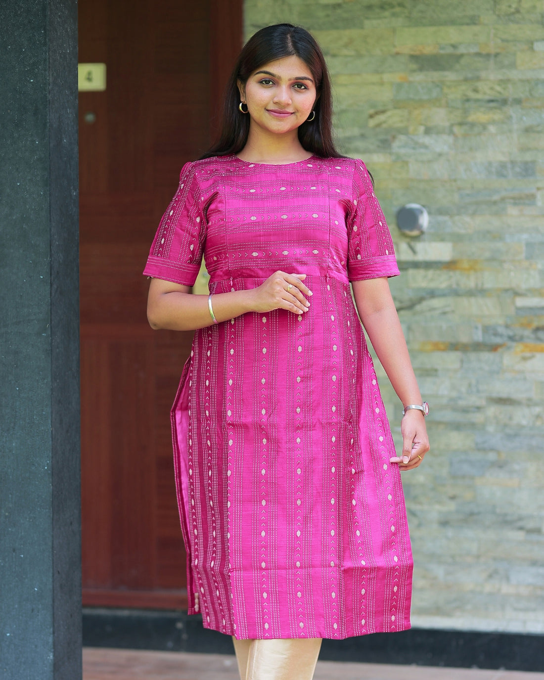 Rose_vilva | Maternity Kurti with Lining [TOP ONLY]