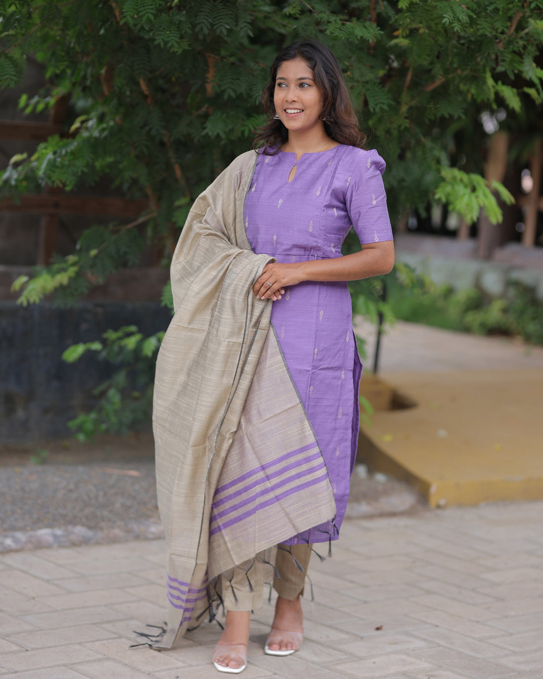 Vino | Maternity Kurti with Lining [TOP + PANT + DUPATTA]- DISPATCH DATE - SEP 15