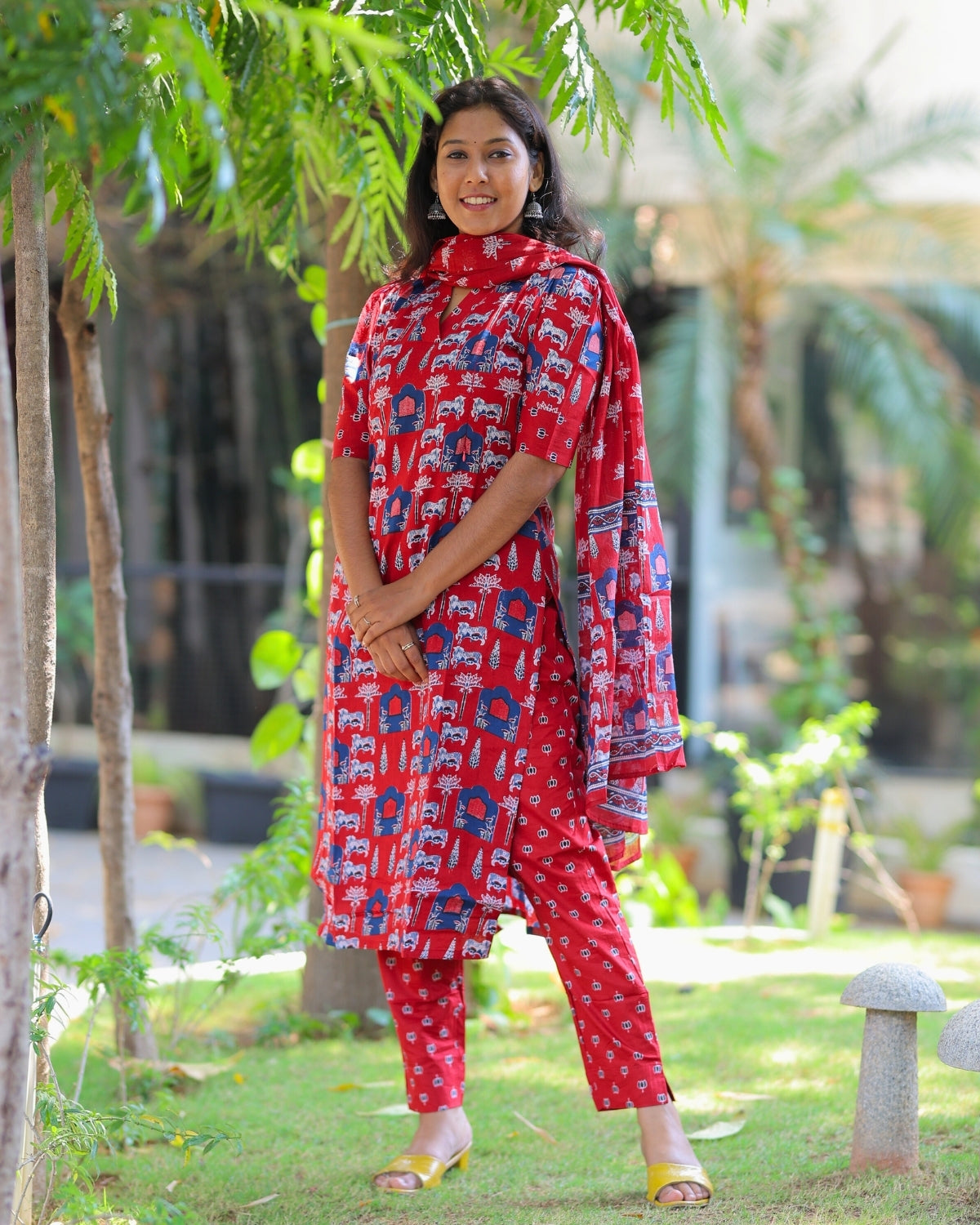 Trayi | Maternity Kurta Set with Lining