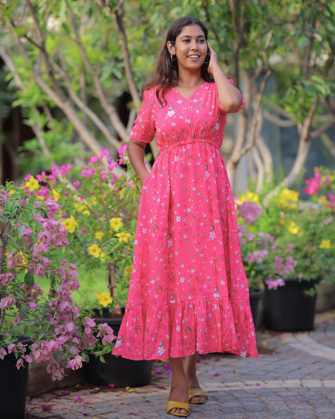 Good day Maxi with Lining [Center Zip]