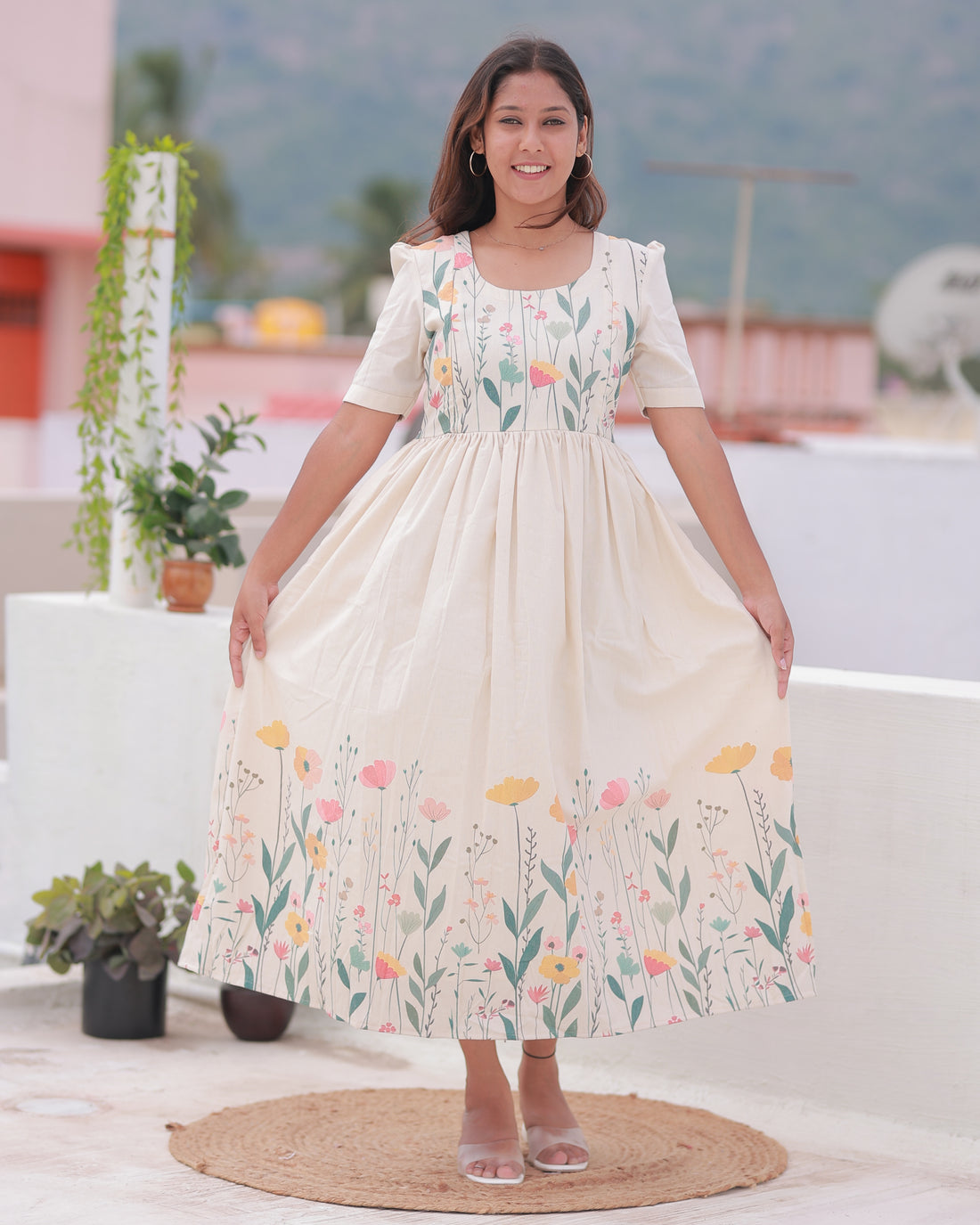Aurora | Maternity Maxi with Lining [Double Side Zips]