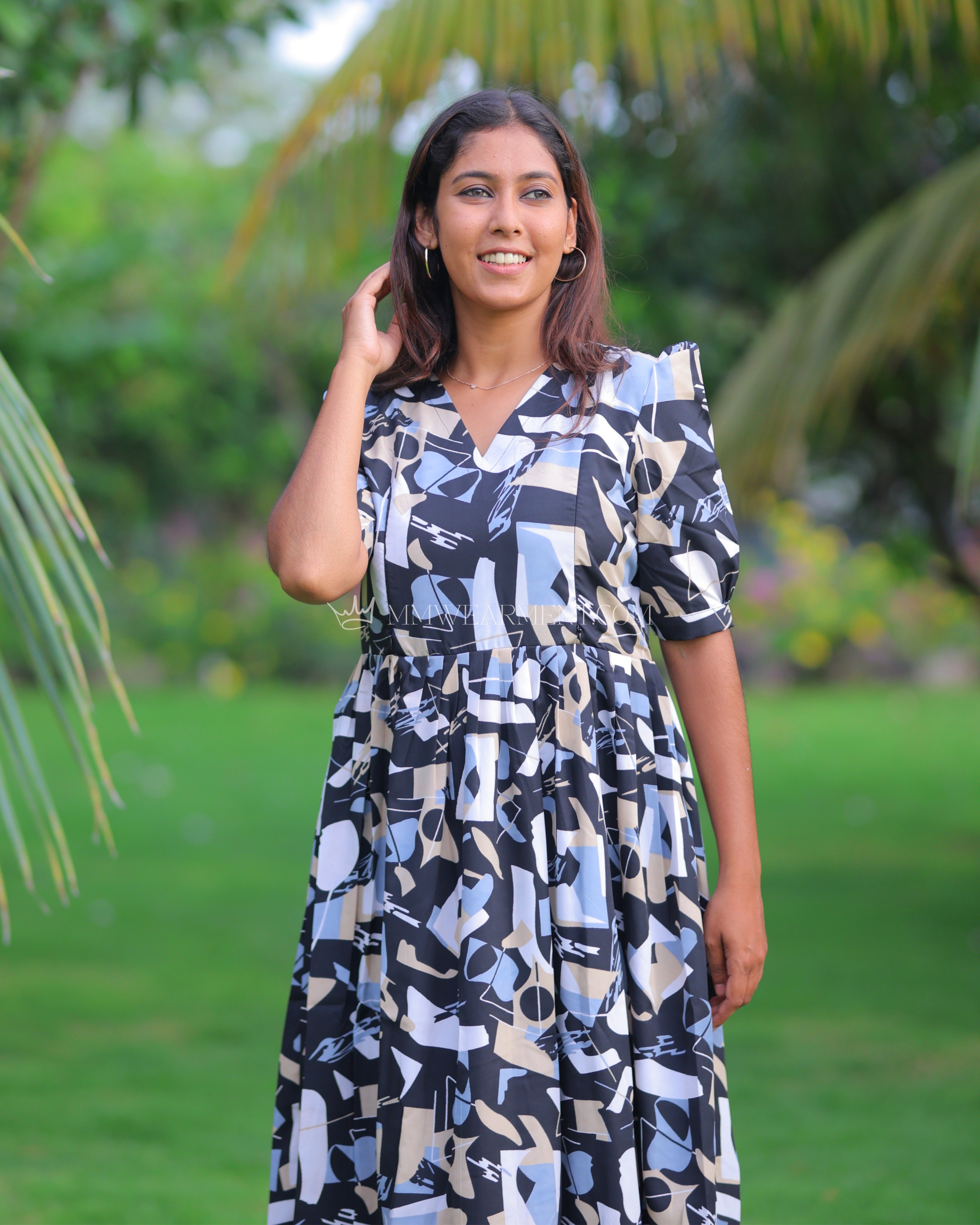 Rorshi | Maternity Maxi with Full Lining [Double Side Zips]