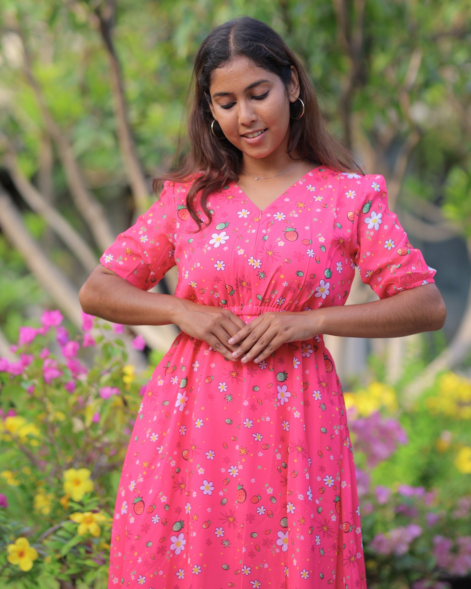 Good day Maxi with Lining [Center Zip]