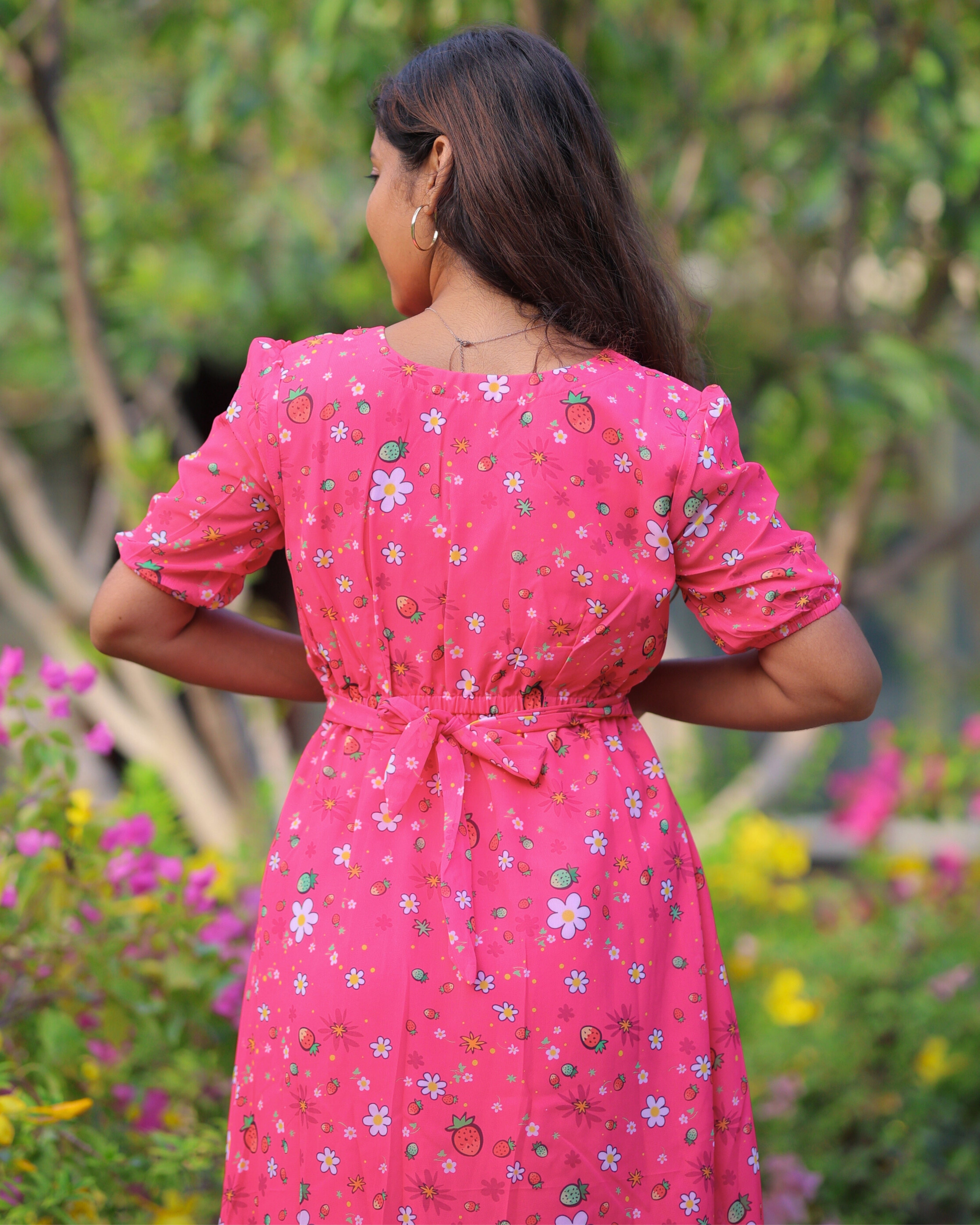 Good day Maxi with Lining [Center Zip]