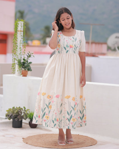 Aurora | Maternity Maxi with Lining [Double Side Zips]