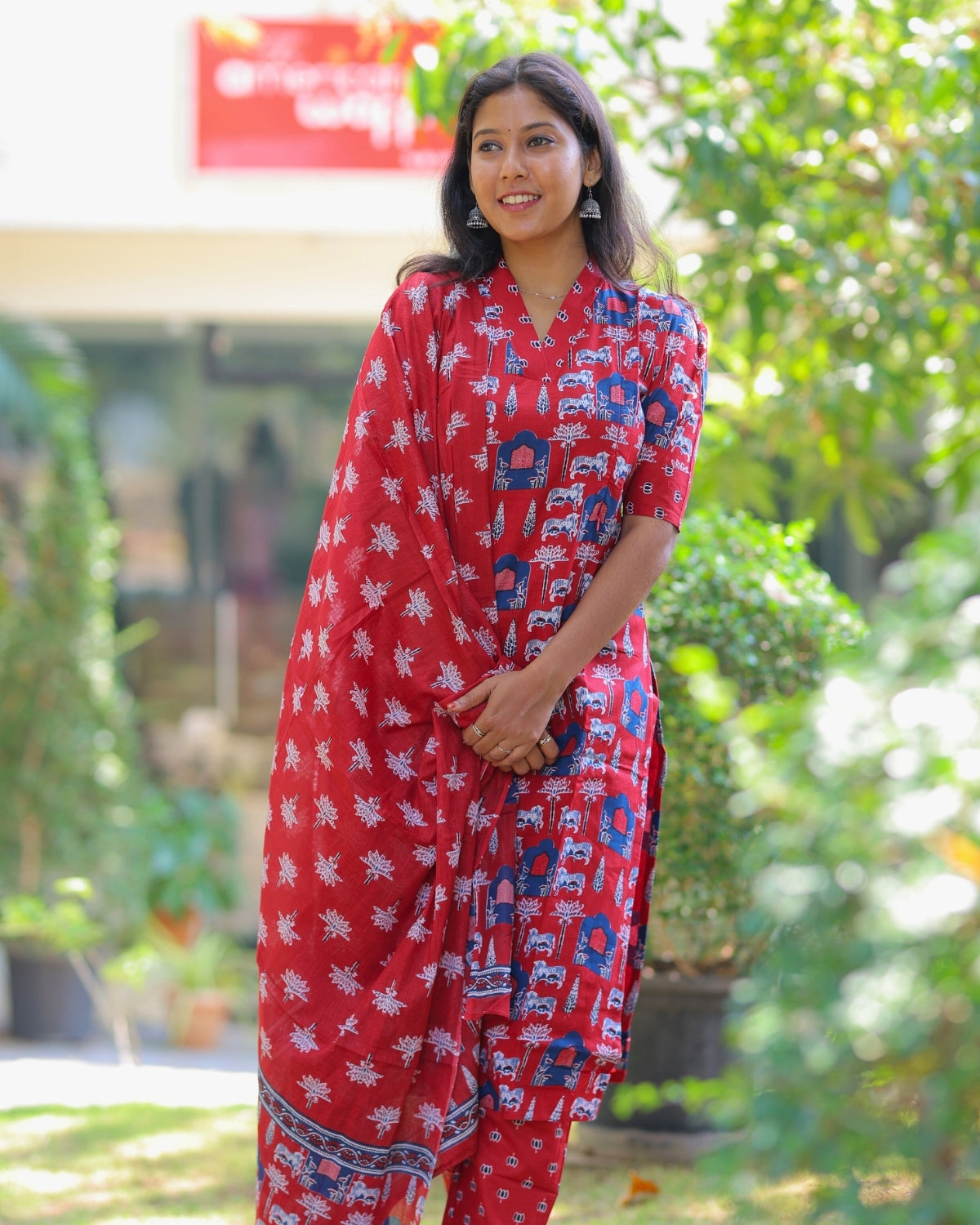 Trayi | Maternity Kurta Set with Lining