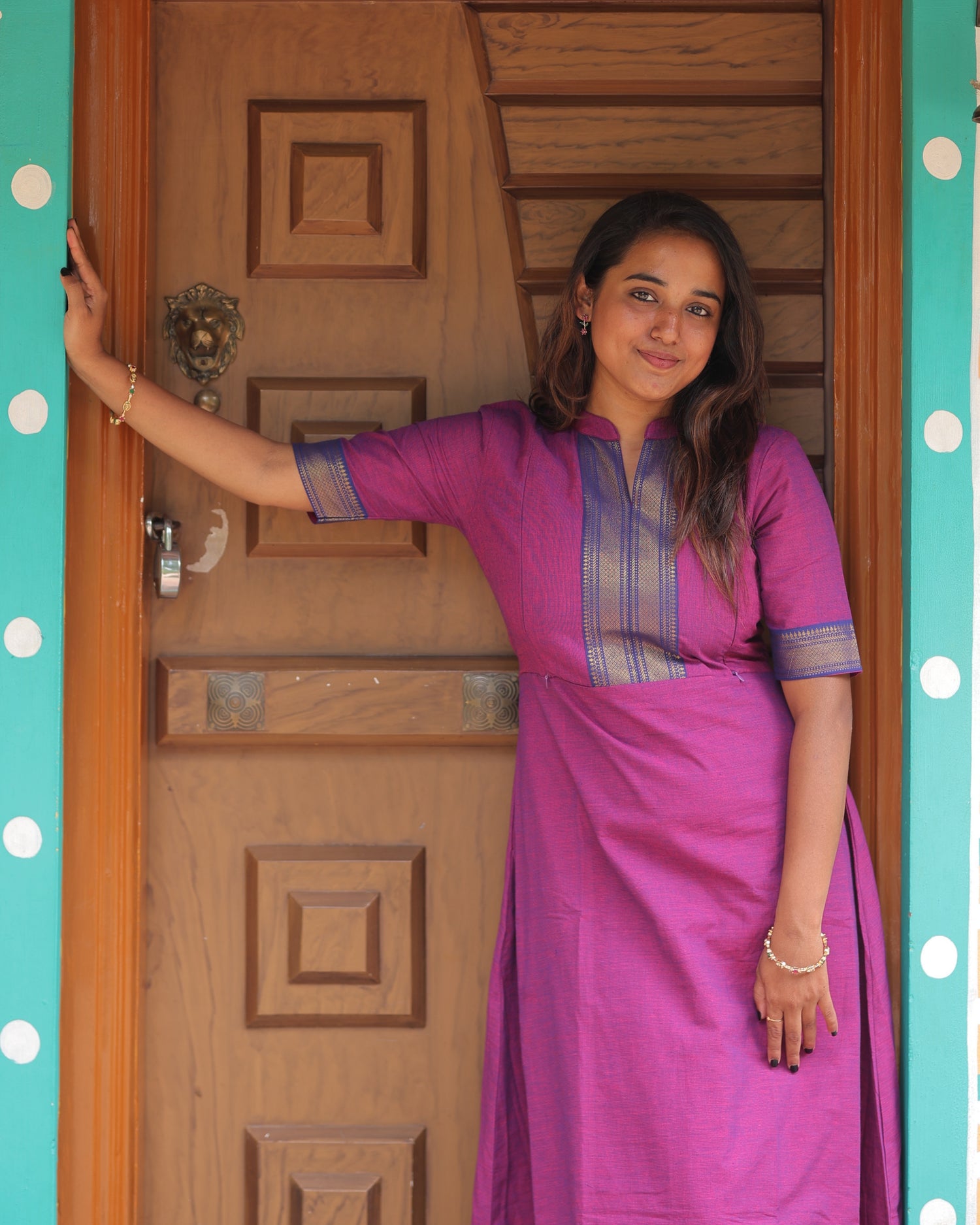 Mangai V2 | Maternity Maxi with Lining [Double Side Zips]