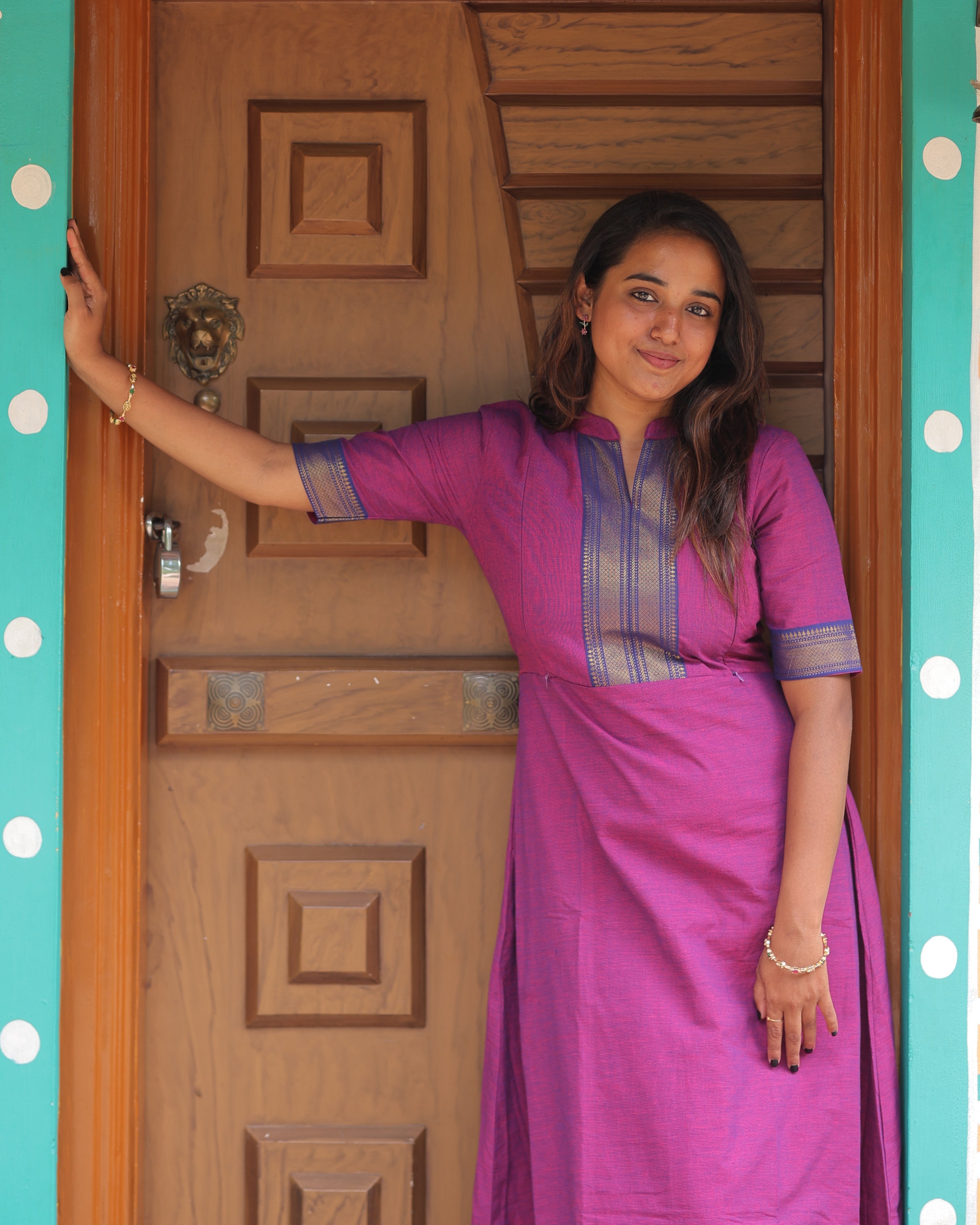 Mangai V2 | Maternity Maxi with Lining [Double Side Zips]