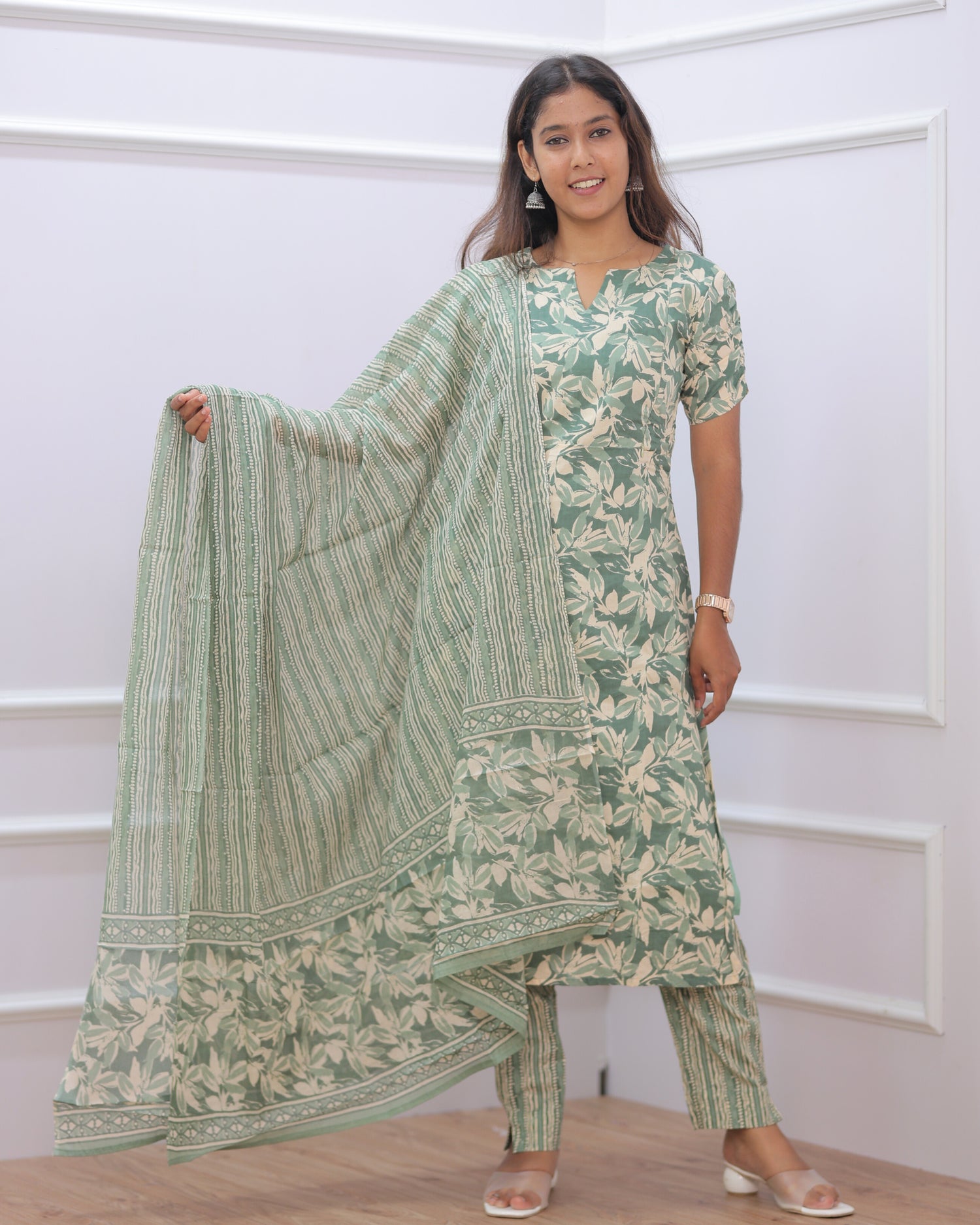 Siya | Maternity Kurti with Lining [TOP + PANT + DUPATTA]