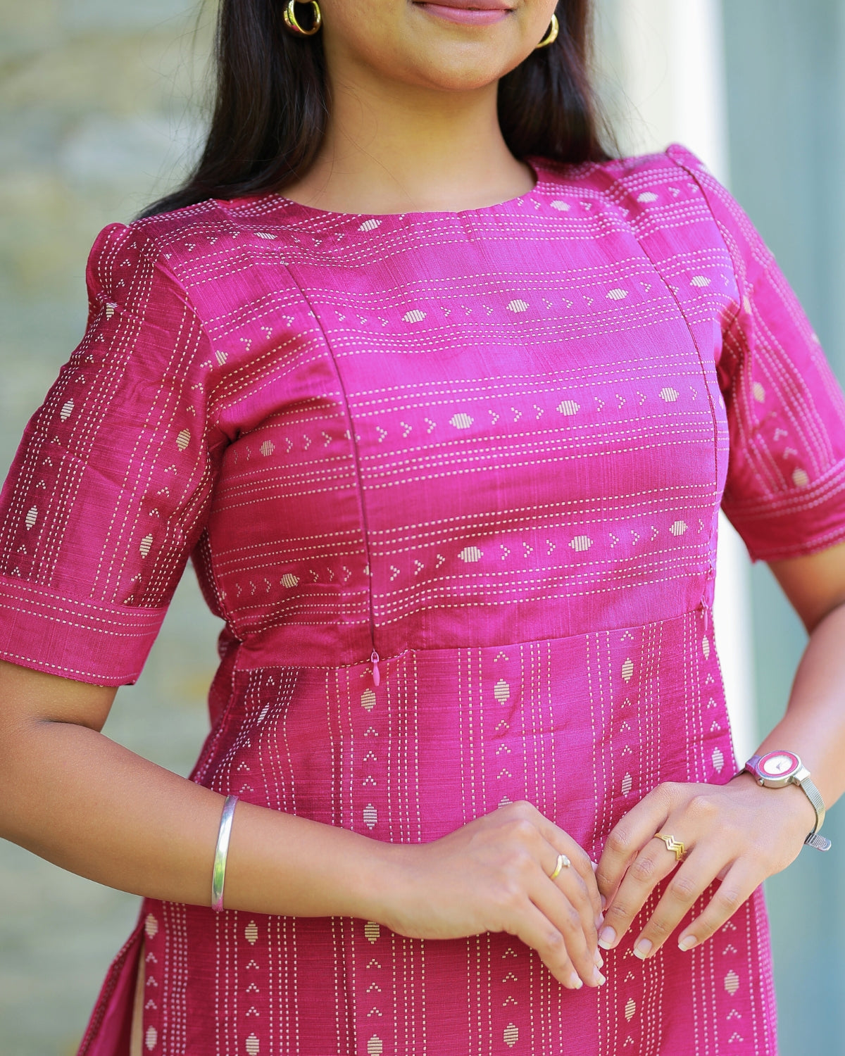 Rose_vilva | Maternity Kurti with Lining [TOP ONLY]
