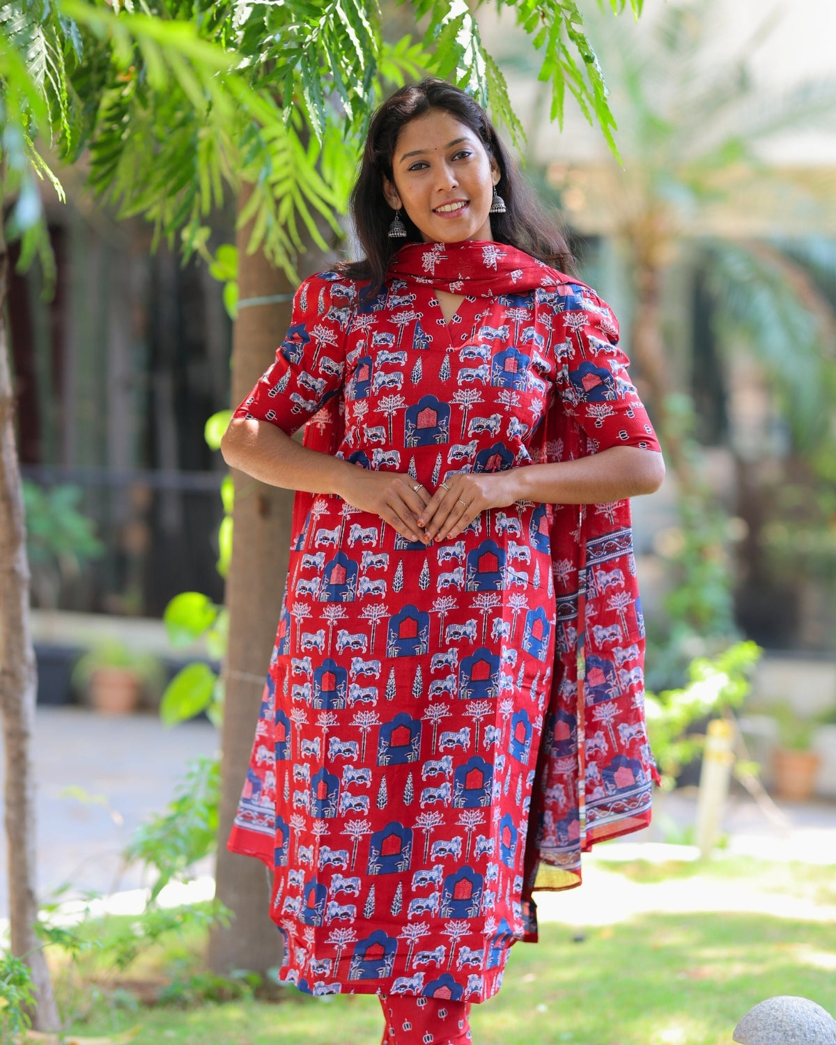 Trayi | Maternity Kurta Set with Lining