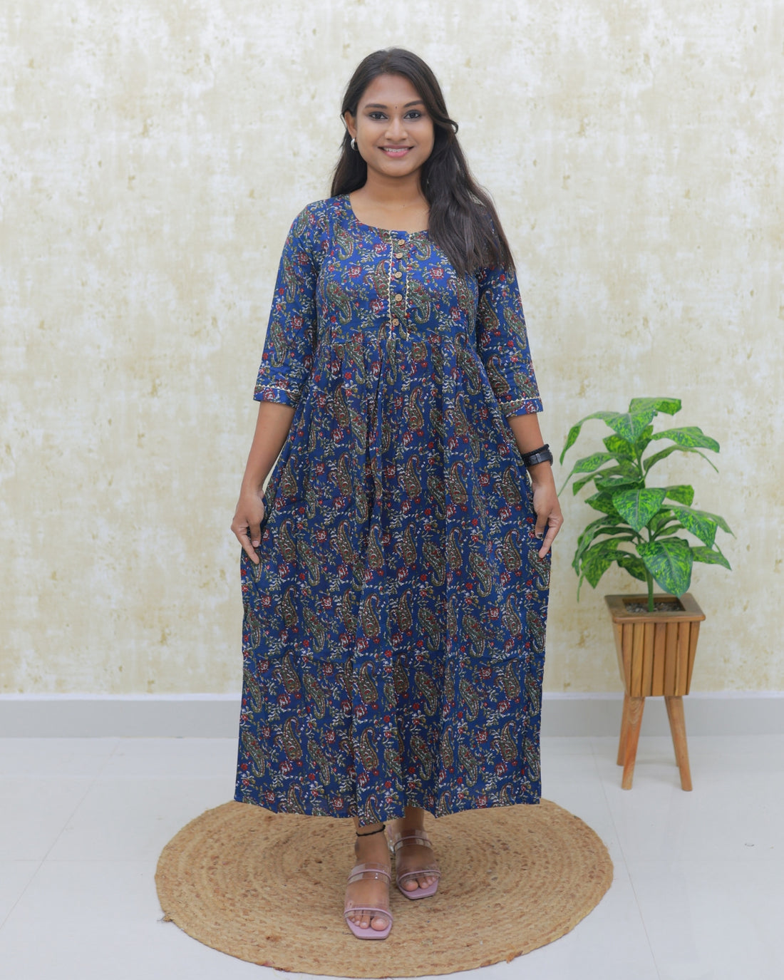 Yashvi | Maternity Cotton Kurti