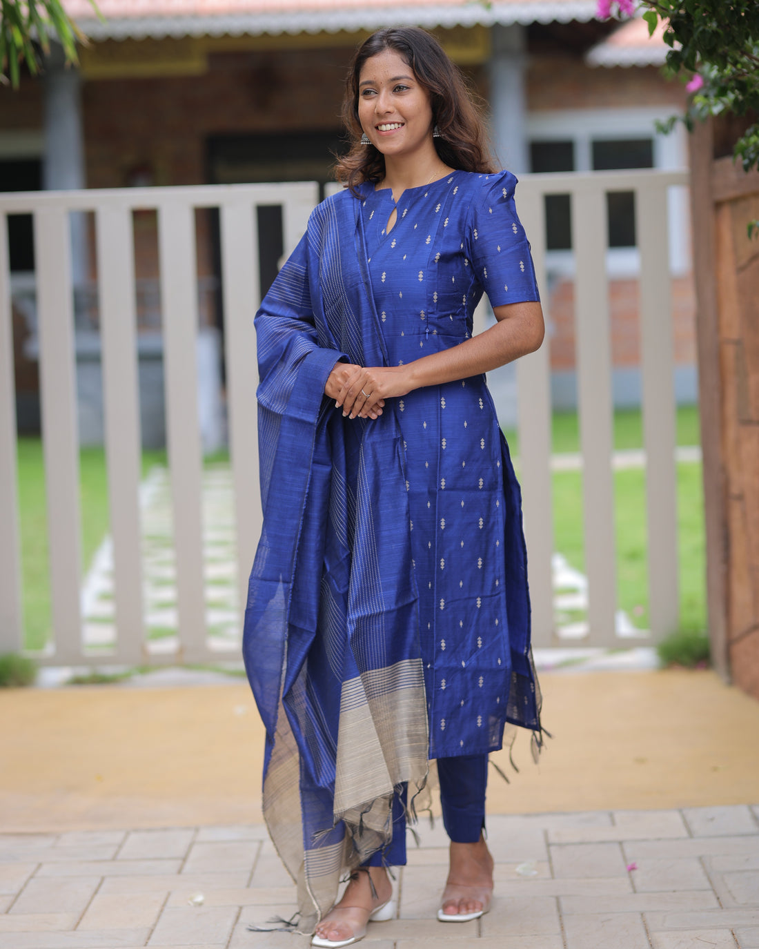 Tharagai | Maternity Kurti with Lining [TOP + PANT + DUPATTA]- DISPATCH DATE - SEP 15