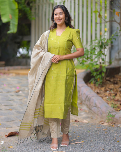 Kumari | Maternity Kurti with Lining [TOP + PANT + DUPATTA]