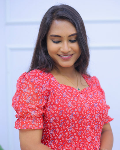 Saana | Maternity Kurti with Lining [CENTER ZIP]
