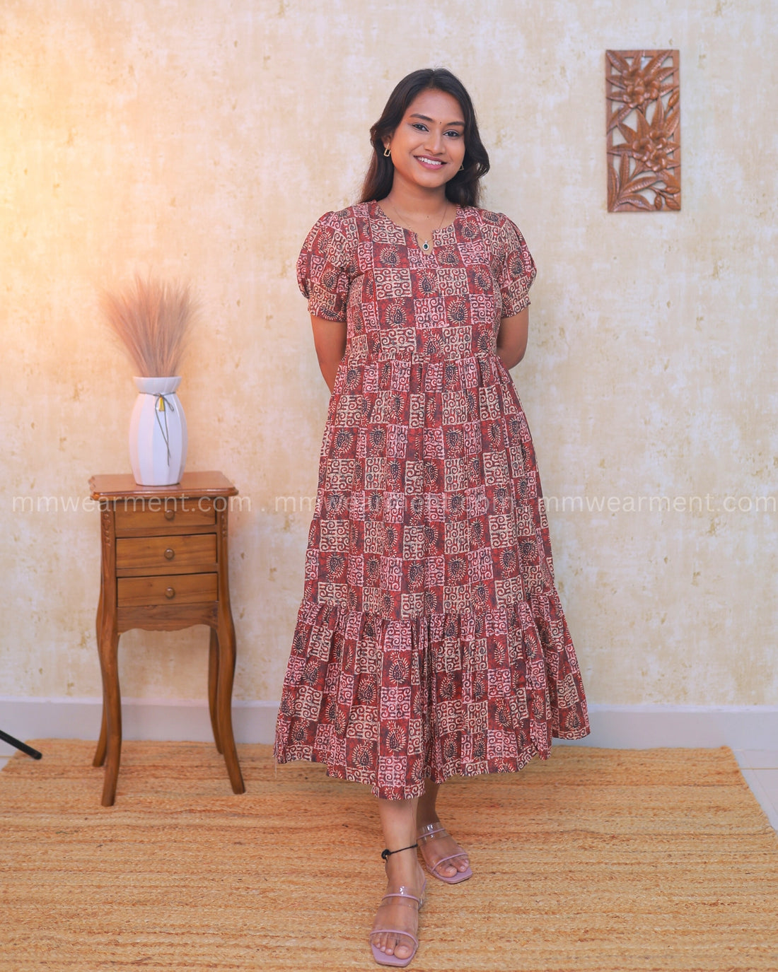 Durga | Maternity Kurti with Lining [Digital Printed Cotton]