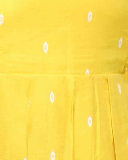 Pastel Yellow | Maternity Kurti with Lining