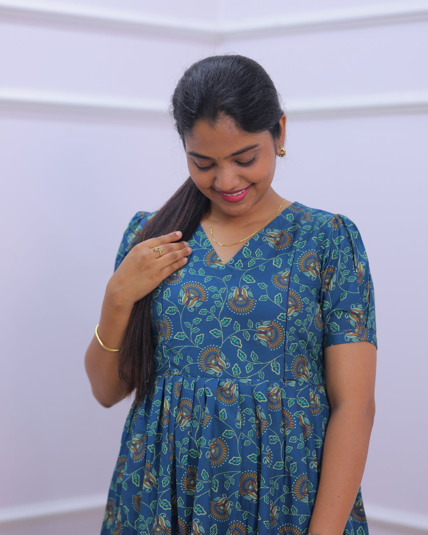 Ambika | Maternity Maxi [Double Side Zips]