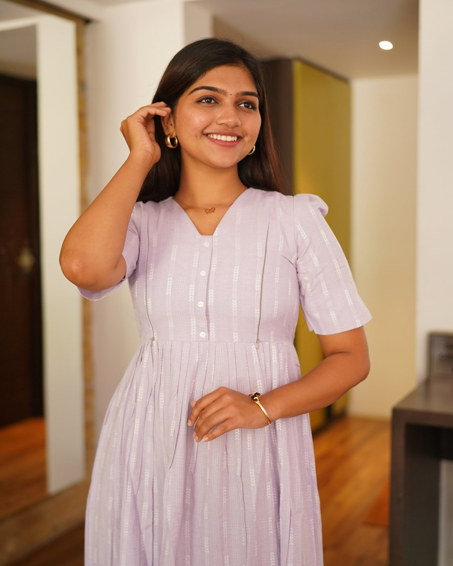 Diya_V1 | Maternity Maxi with Top Lining [Double Side Zips] - DISPATCH DATE _ SEP 01