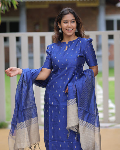 Tharagai | Maternity Kurti with Lining [TOP + PANT + DUPATTA]