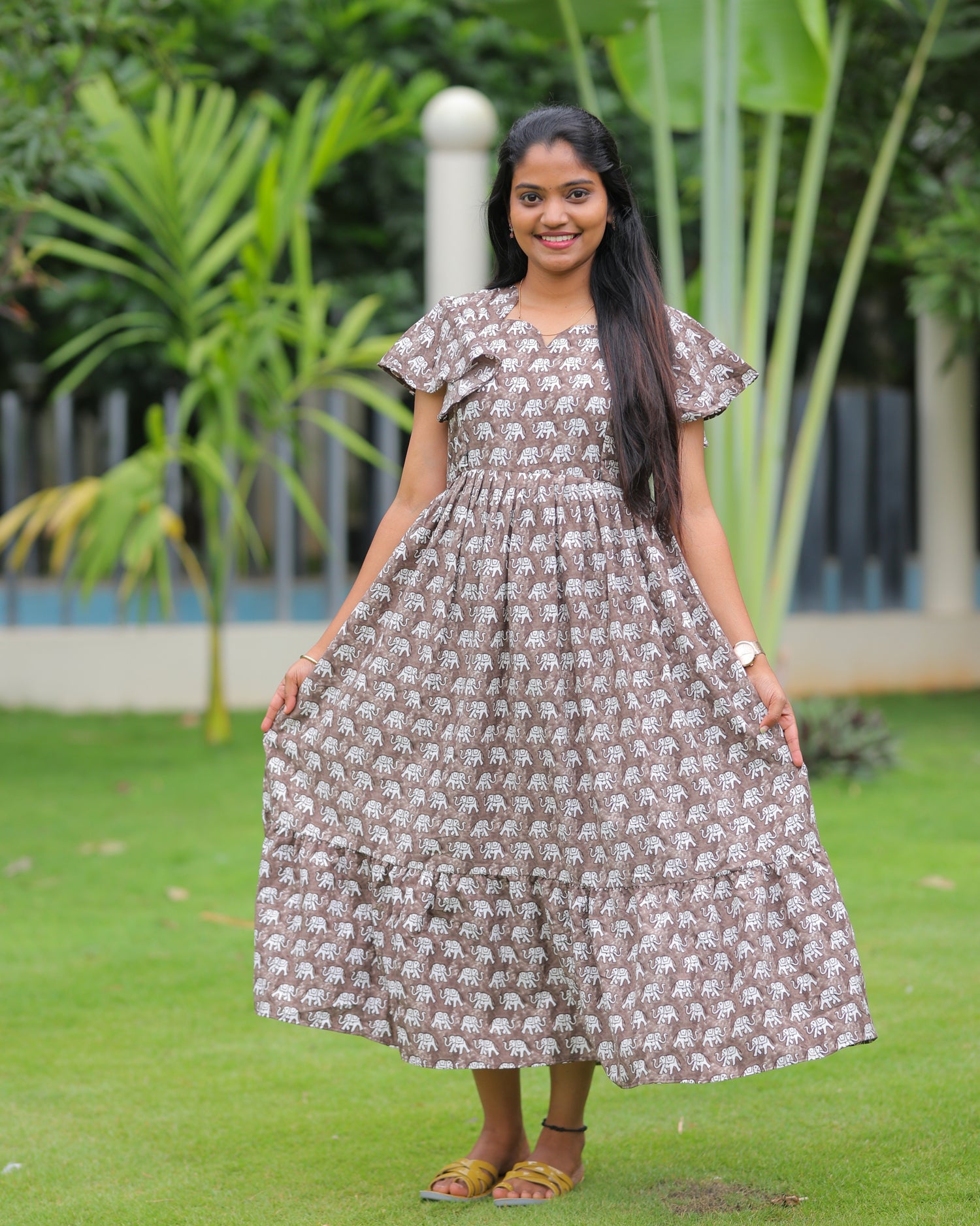 Little Mee | Maternity Maxi [Double Side Zips]