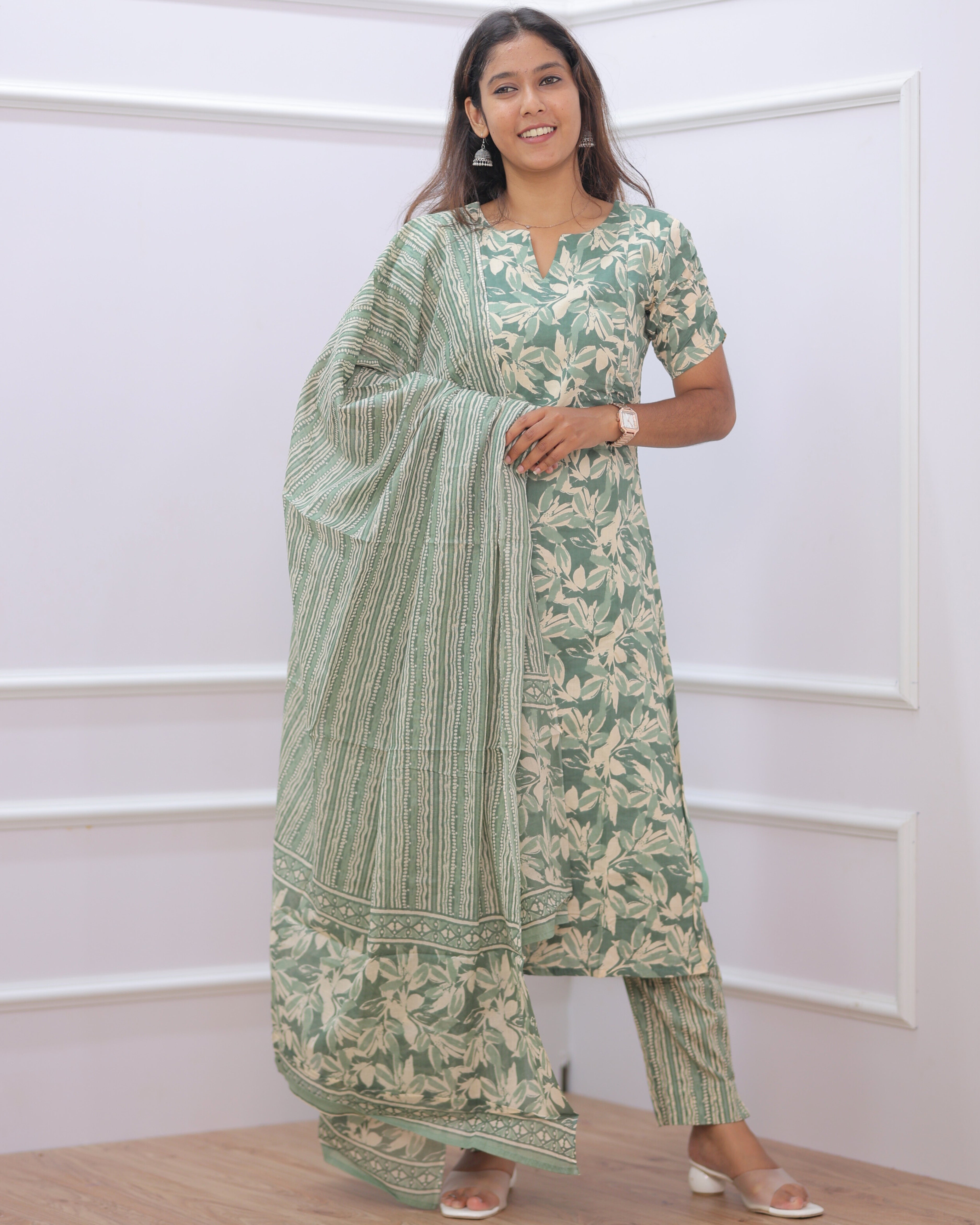 Siya | Maternity Kurti with Lining [TOP + PANT + DUPATTA]