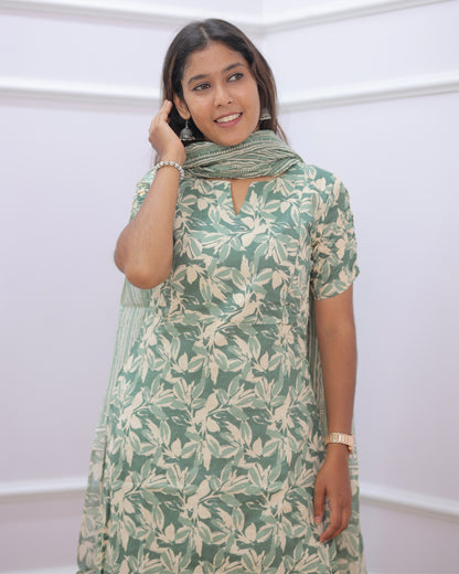 Siya | Maternity Kurti with Lining [TOP + PANT + DUPATTA]