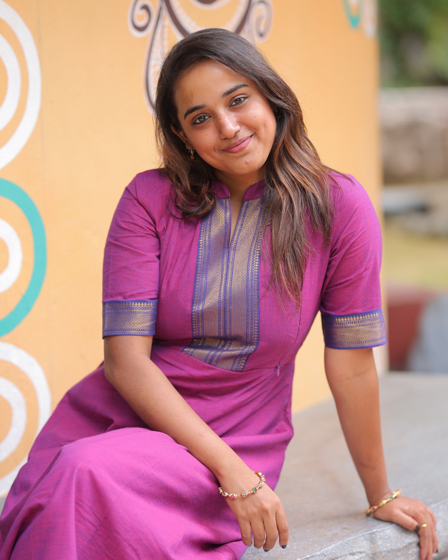 Mangai V2 | Maternity Maxi with Lining [Double Side Zips]
