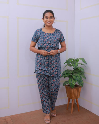 Chaya | Zipless Feeding Pant Set