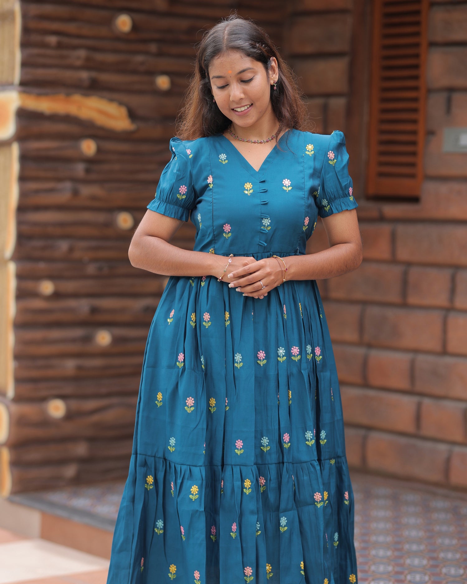 Roman Silk V2 | Maternity Maxi with Full Lining [Double Side Zips]