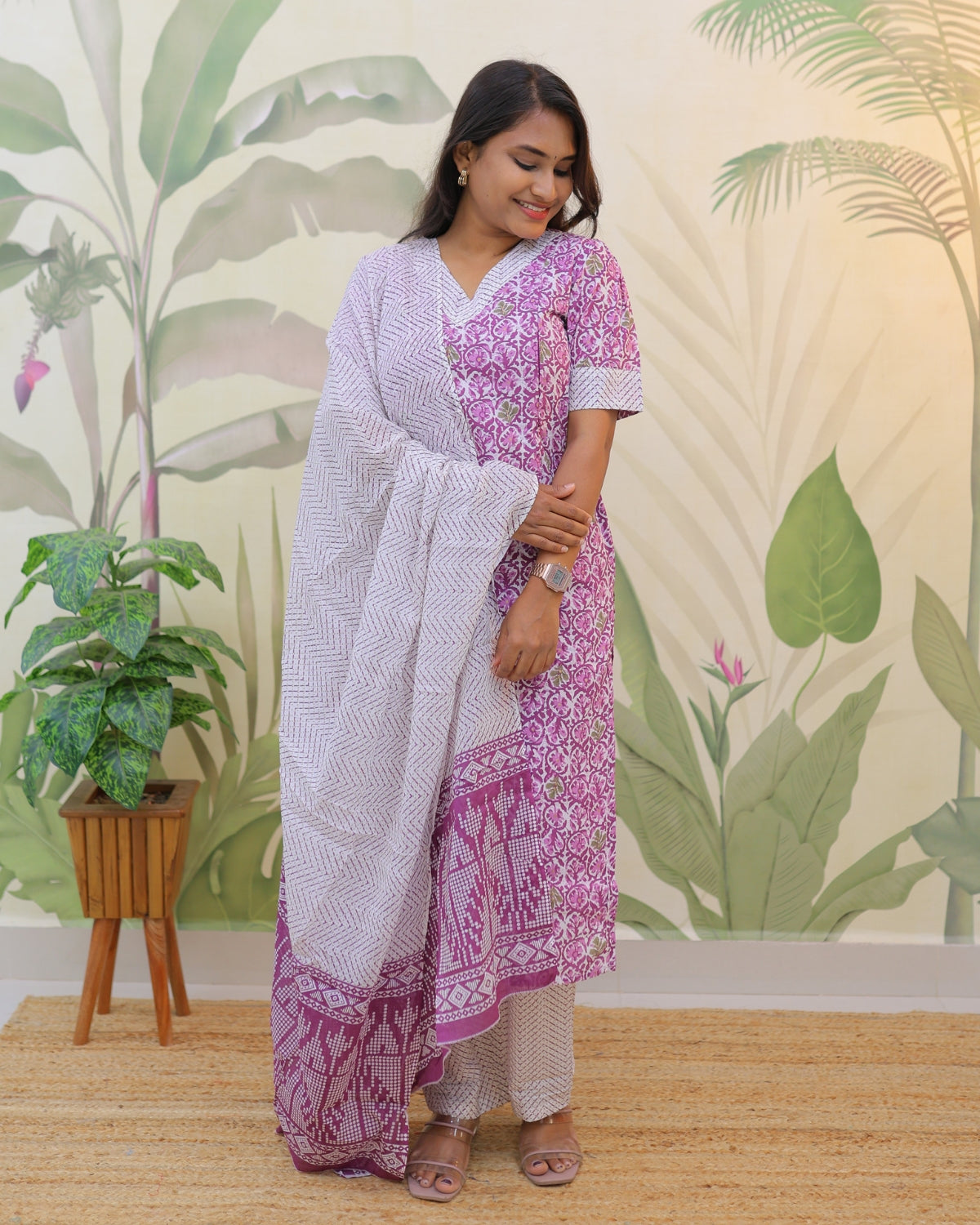 Stuvi | Maternity Kurta Set with Lining