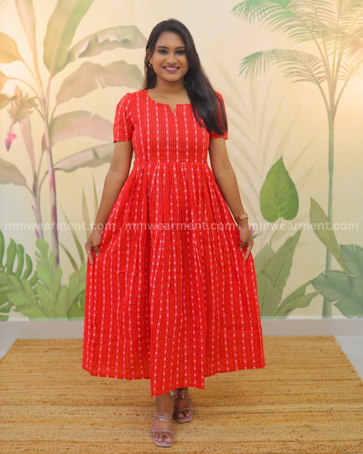 Red-Diamond | Maternity Kurti with Lining