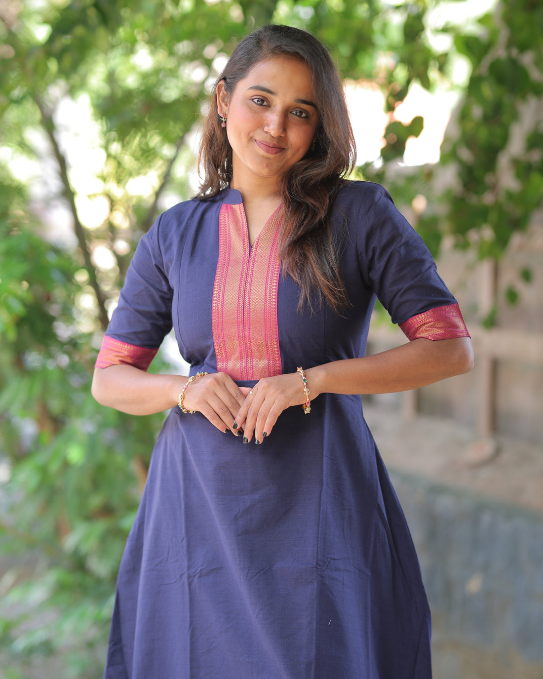 Mangai V3 | Maternity Maxi with Lining [Double Side Zips]