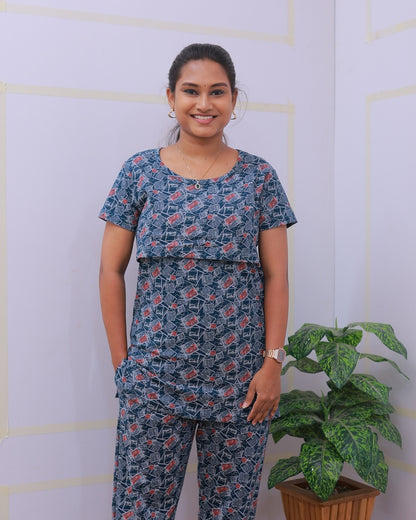 Chaya | Zipless Feeding Pant Set