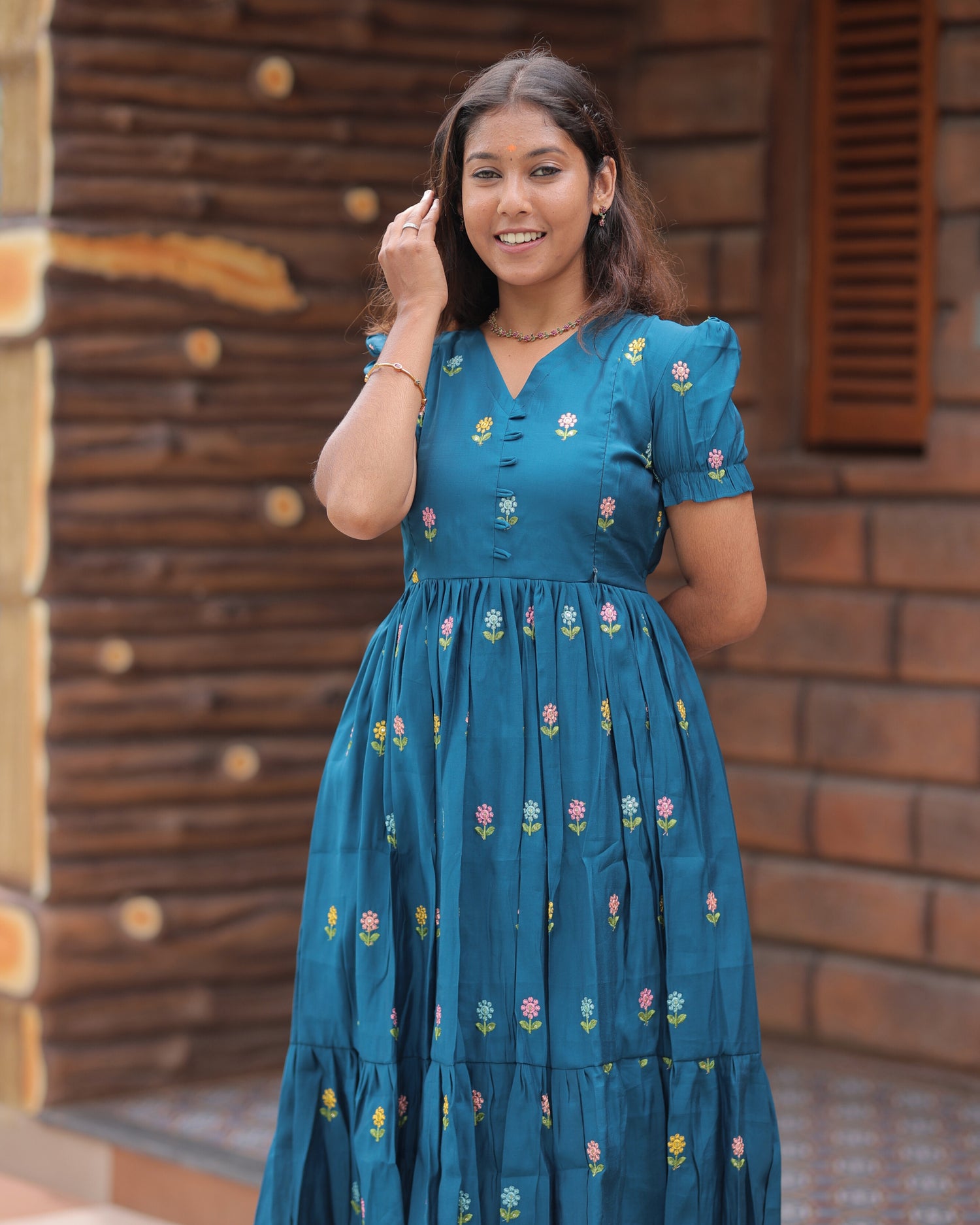 Roman Silk V2 | Maternity Maxi with Full Lining [Double Side Zips]