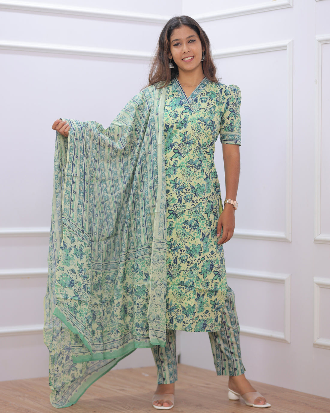 Khushi | Maternity Kurti with Lining [TOP + PANT + DUPATTA]