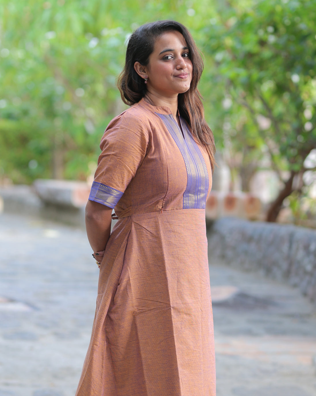 Mangai V4 | Maternity Maxi with Lining [Double Side Zips]