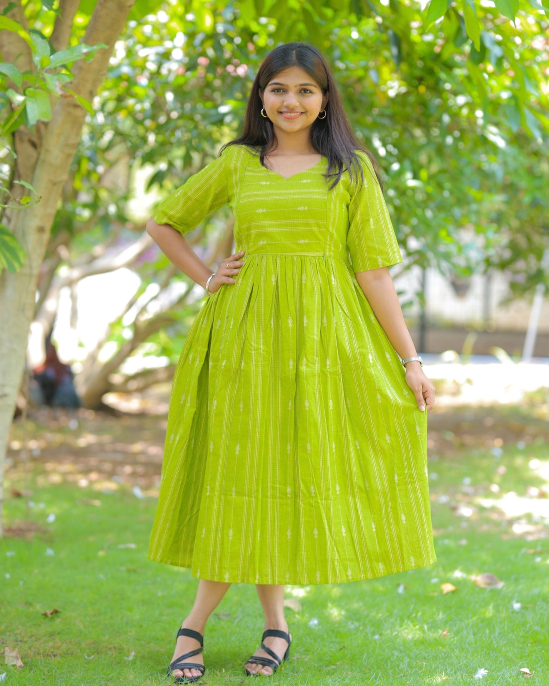Kani_arrow | Maternity Maxi with Lining