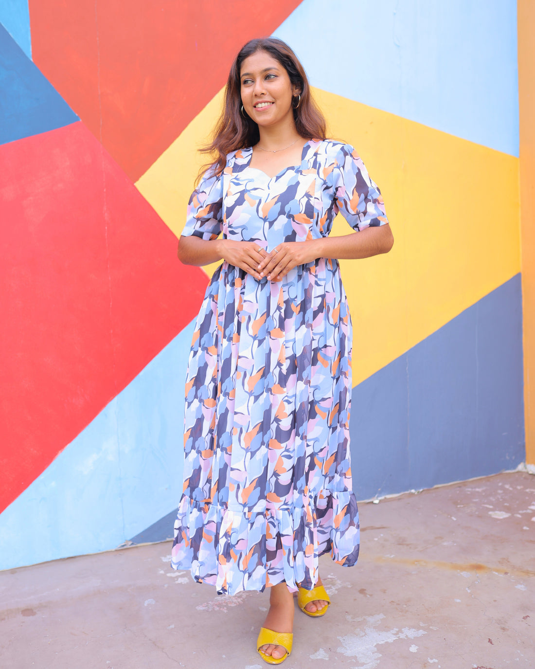 Heyday | Maternity Maxi with Full Lining [Double Side Zips]