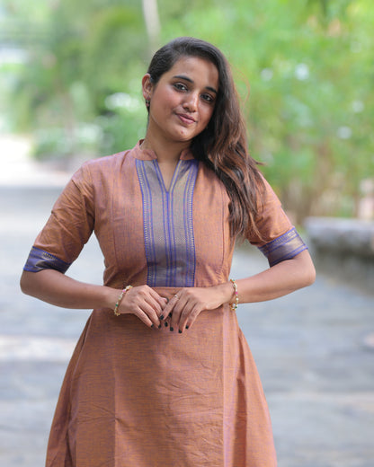 Mangai V4 | Maternity Maxi with Lining [Double Side Zips]