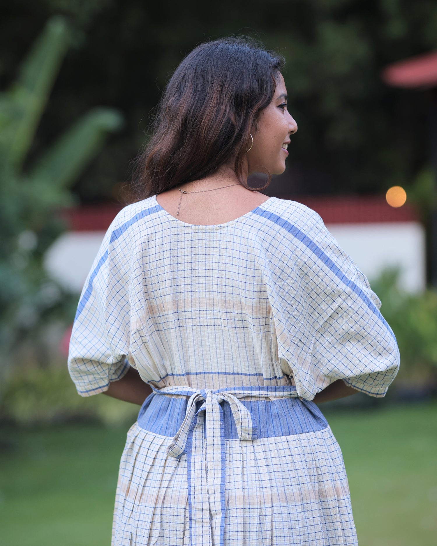 Kaftan Maternity Maxi [Center Button]