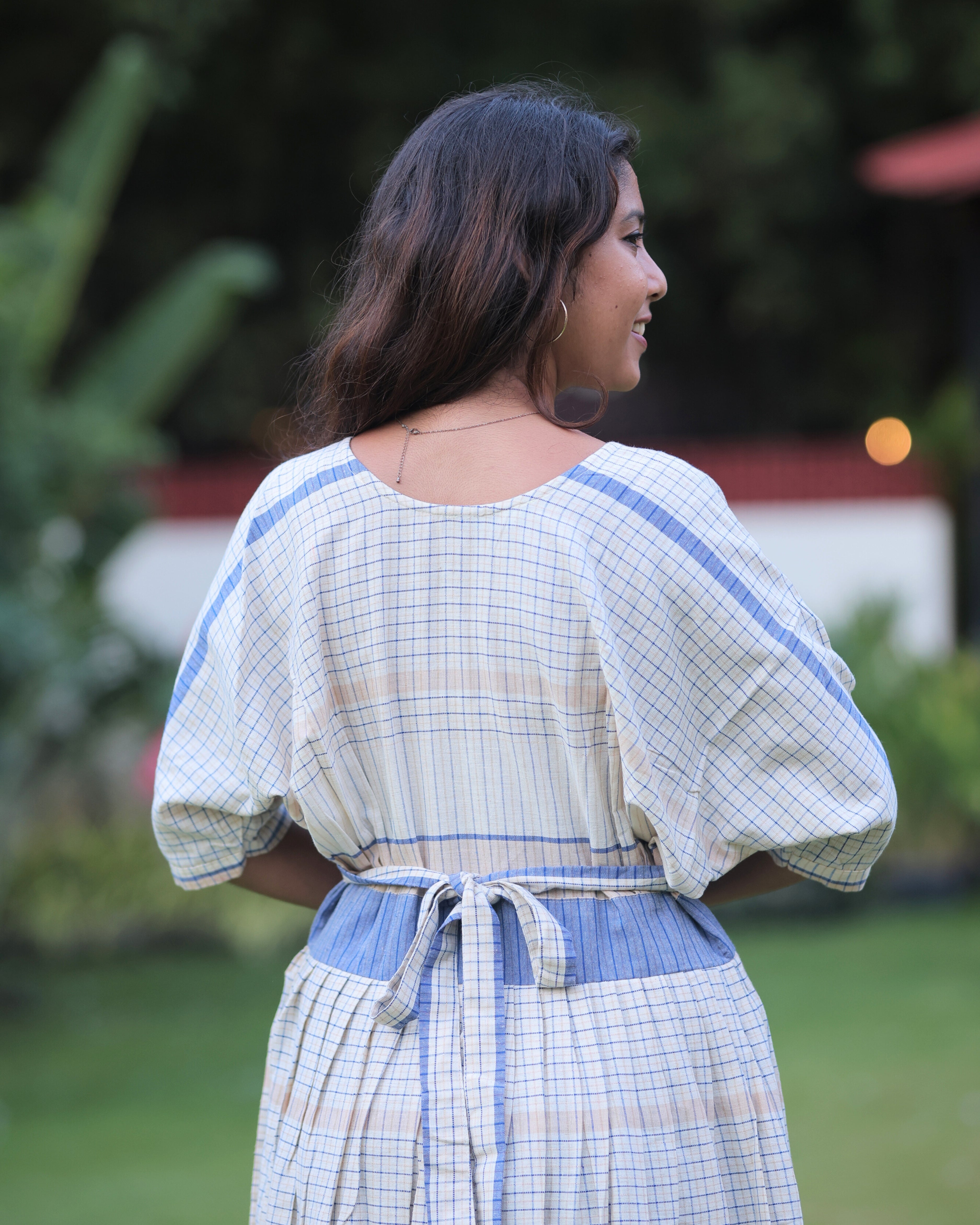 Kaftan Maternity Maxi [Center Button]