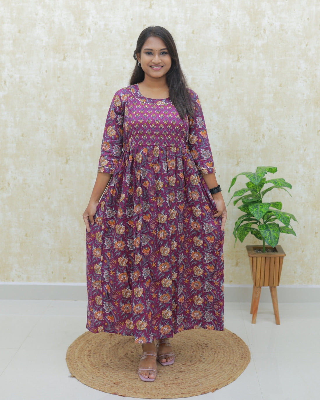 Agastya | Maternity Cotton Kurti