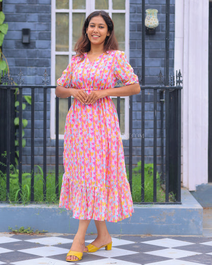 Pinterest Heartin Maxi with Lining [Center Zip]